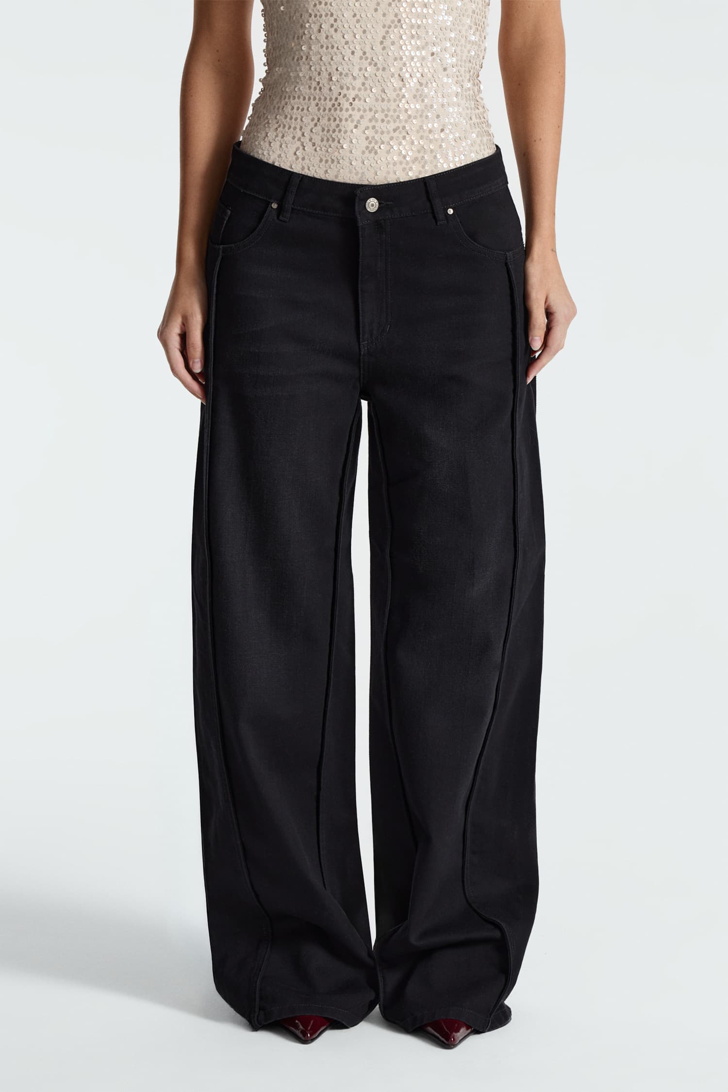 PANTALÓN MEDUSA DEEP BLACK