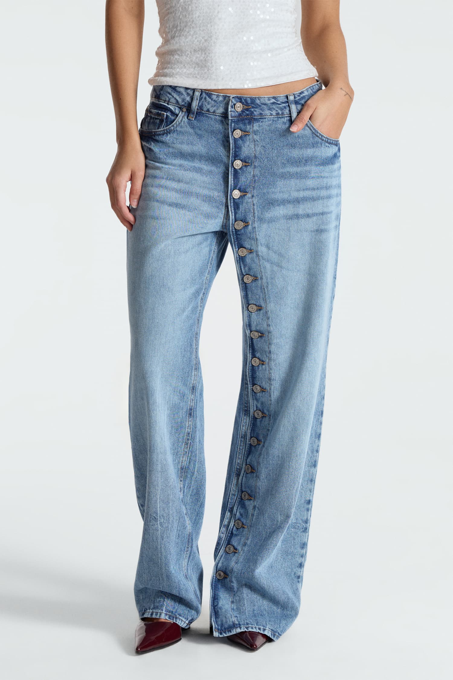 PANTALÓN GAIA MID BLUE