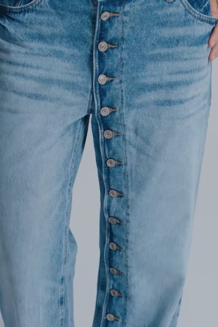 PANTALÓN GAIA MID BLUE